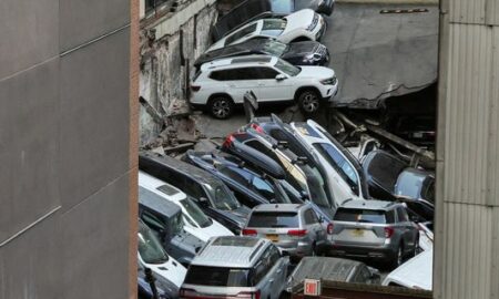 Desabamento de estacionamento em Manhattan deixa pelo menos um morto e 5 feridos